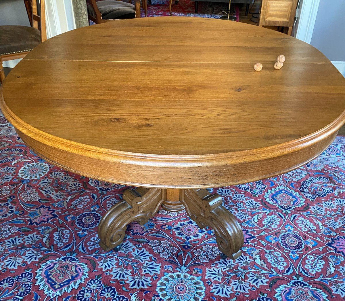 Henri II Oak Table-photo-4