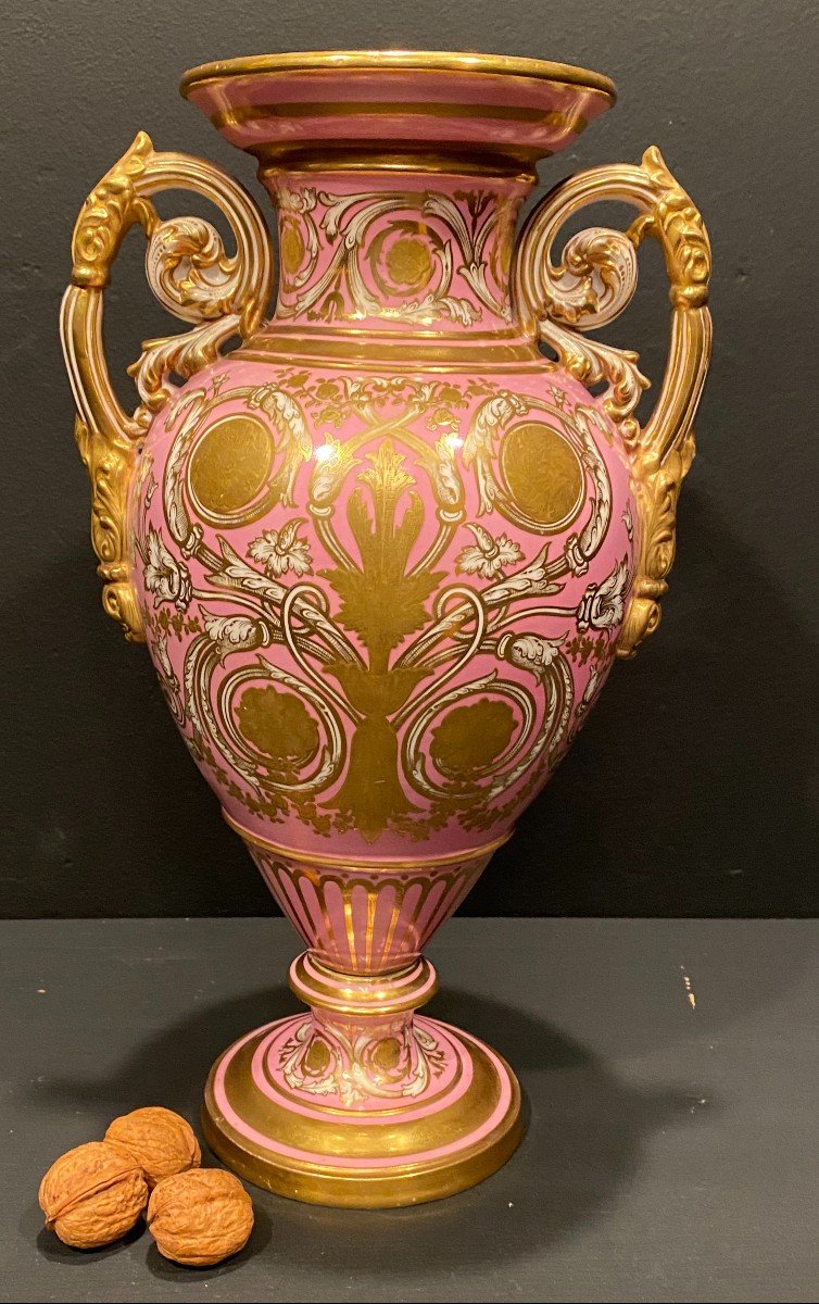 Vase En Porcelaine Du XIX° Siècle, Copeland