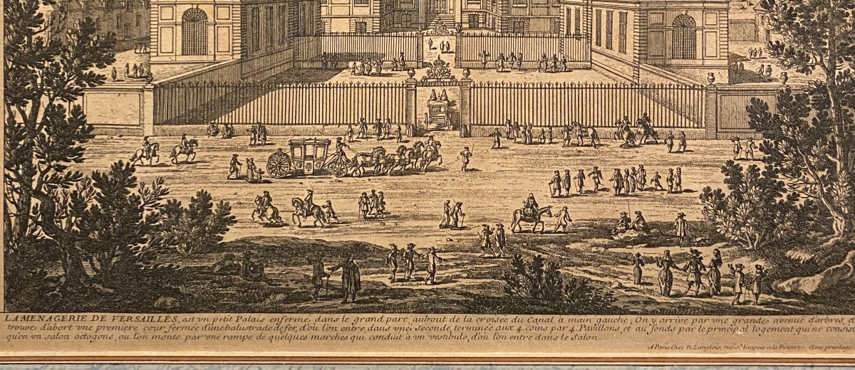 Gravure, La Ménagerie De Versailles-photo-3