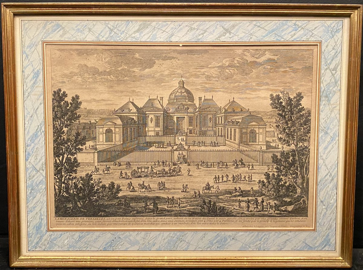 Gravure, La Ménagerie De Versailles-photo-4