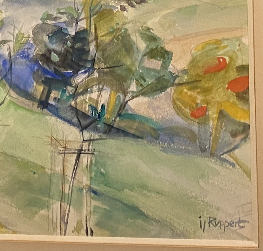 Tableau, Aquarelle Signée Ruppert-photo-4