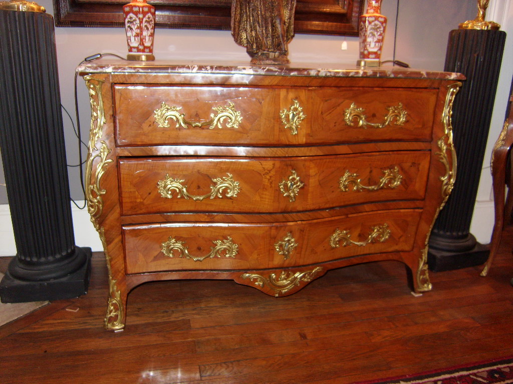 Inlaid Louis XV Commode