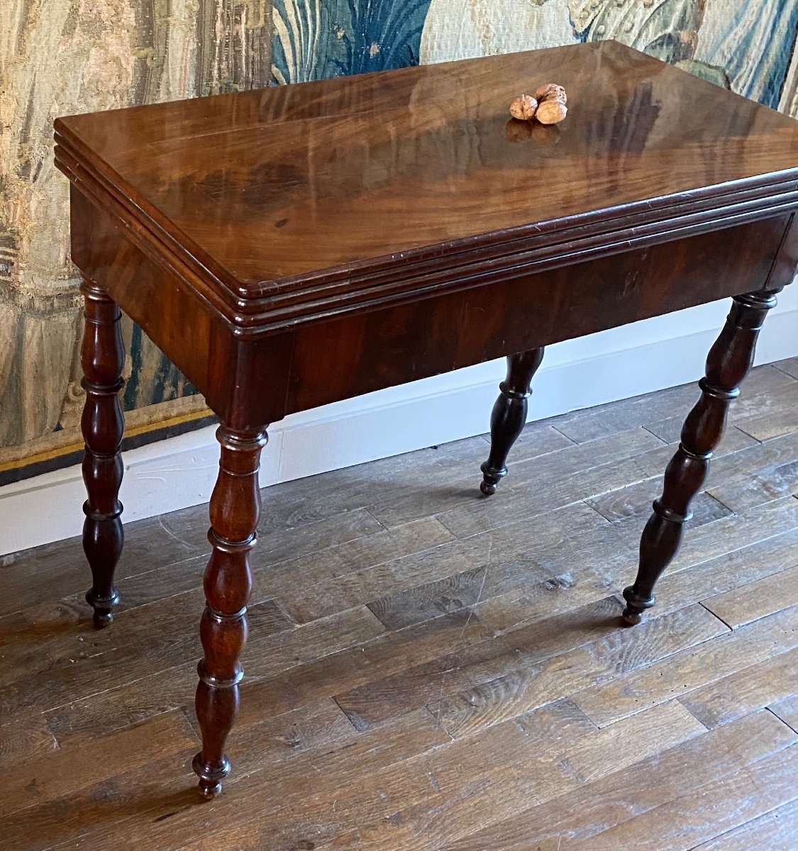 Mahogany Game Table-photo-3