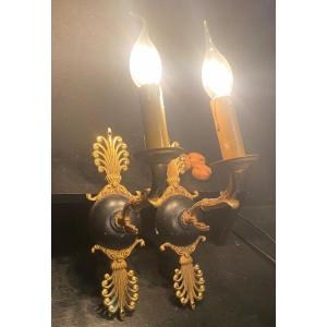 Pair Of Empire Sconces