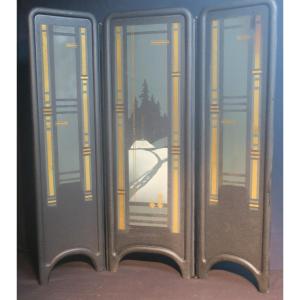 Art Deco Fireplace Screen