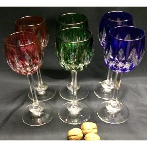 6 Verres Baccarat