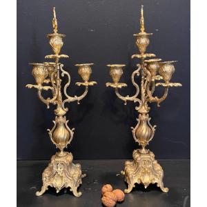 Pair Of Candelabra