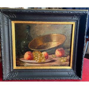 Painting, Still Life Painting Signed Simon