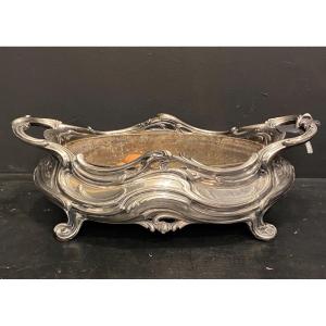 Silver Metal Planter