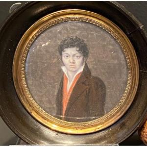 Miniature, Portrait d'Homme 