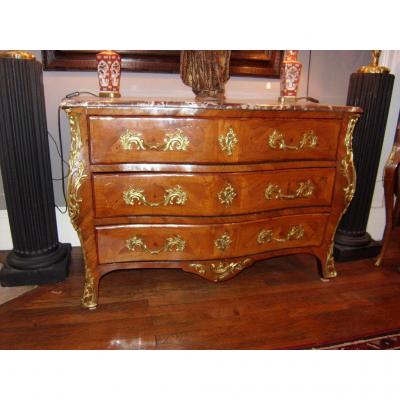 Inlaid Louis XV Commode