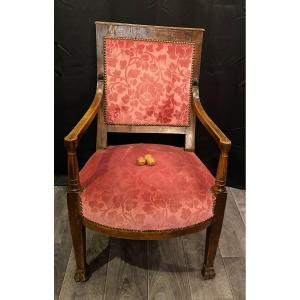 Fauteuil Directoire En Bois Fruitier