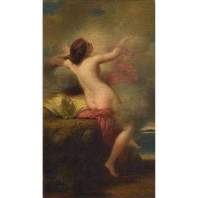 Bather - Painting By Charles Edouard Boutibonne