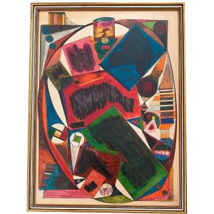 Abstract Painting - Leon Kelly (1901 - 1982)