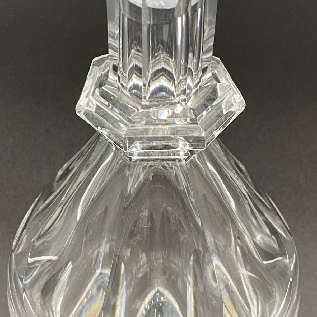 A Harcourt Carafe From Baccarat.-photo-4