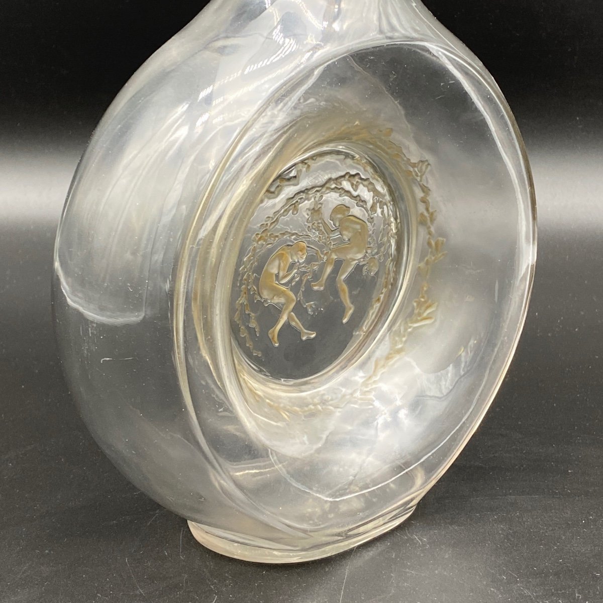 Une Carafe  Deux Danseuses De R.lalique -photo-4