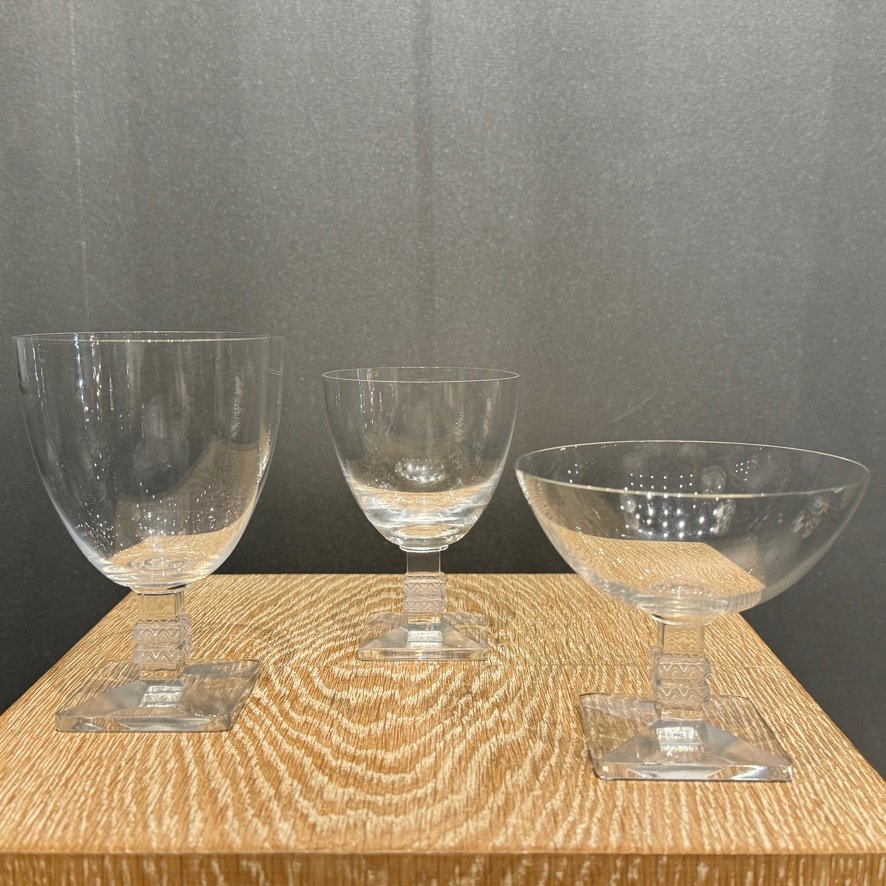 An Argos Glass Service From R.lalique 