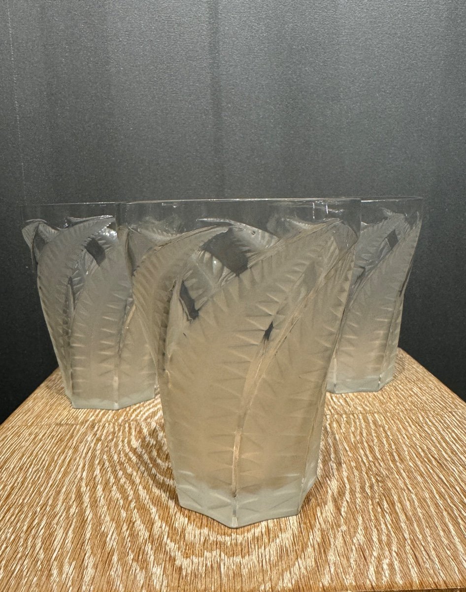 Verres Hespérides De R.lalique 