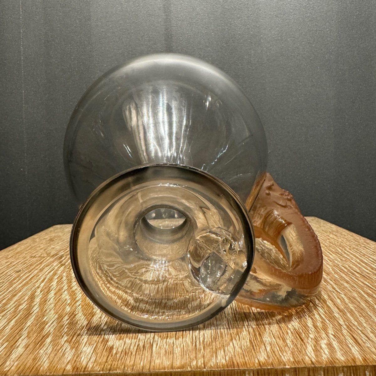 Une Carafe Satyre De R. Lalique Pour La Maison Cusenier -photo-1