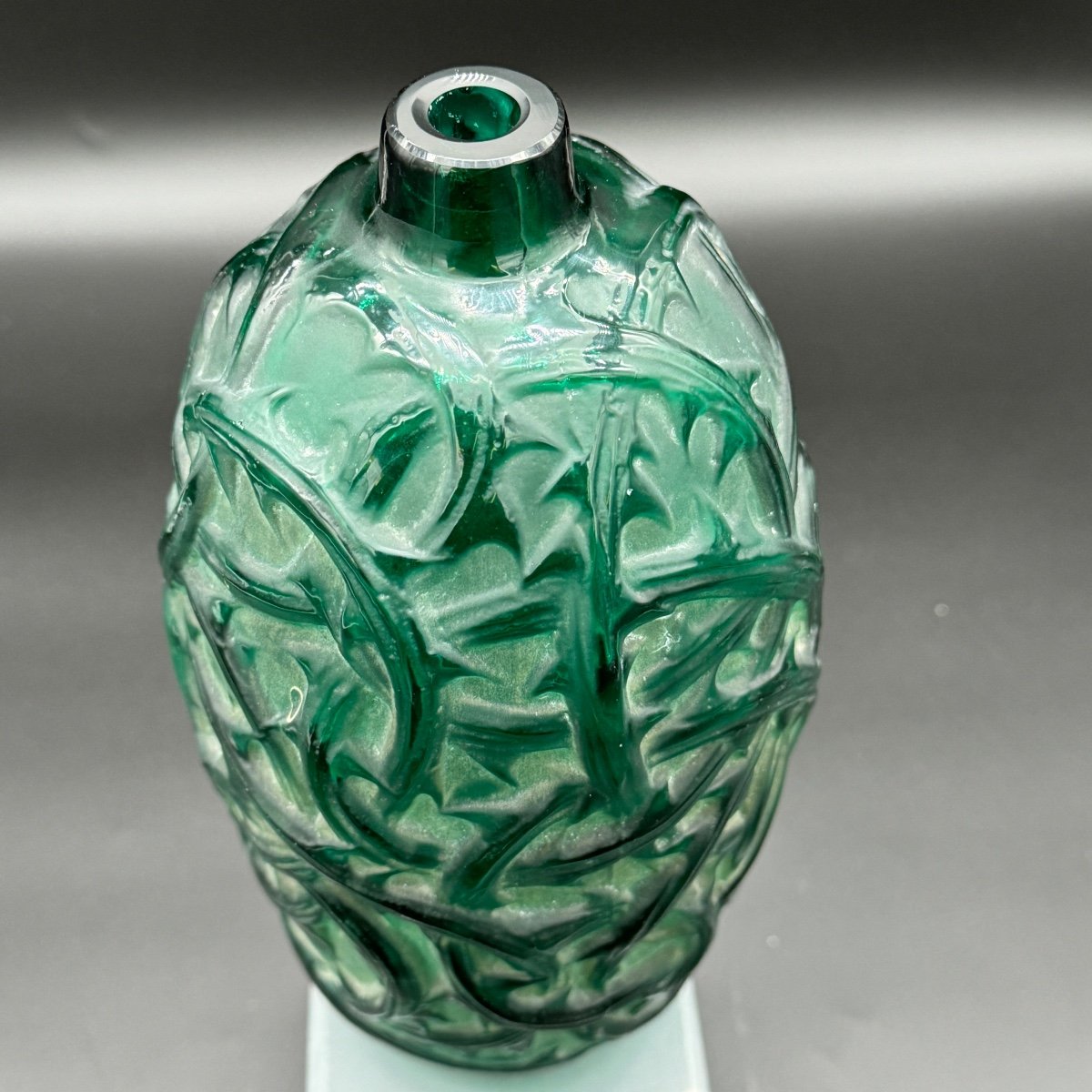 Un Vase Ronce De R.lalique -photo-2