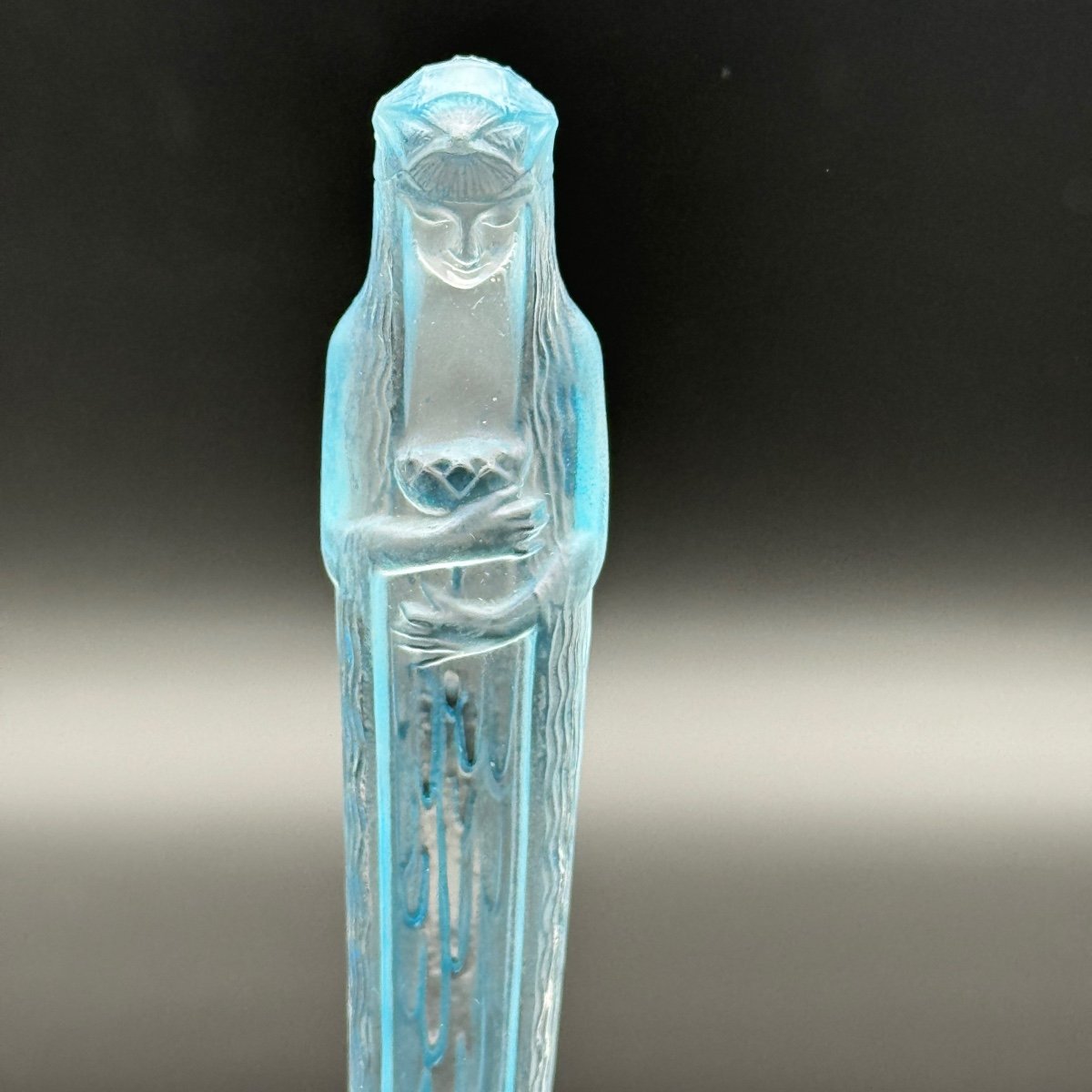 A Statuette Source  De  La Fountain  Of R.lalique -photo-3