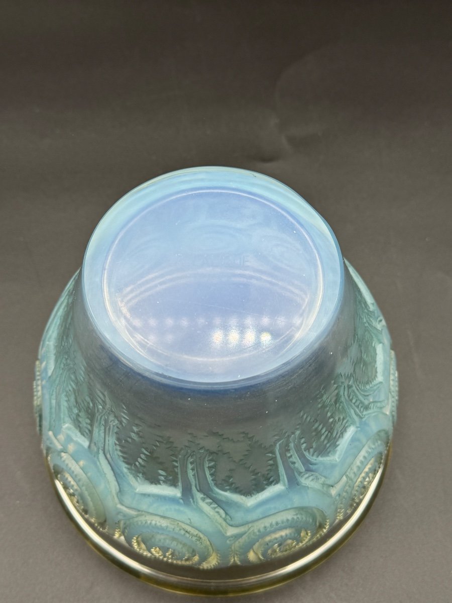 A Rennes Vase In Opalescent Glass By R.lalique-photo-5