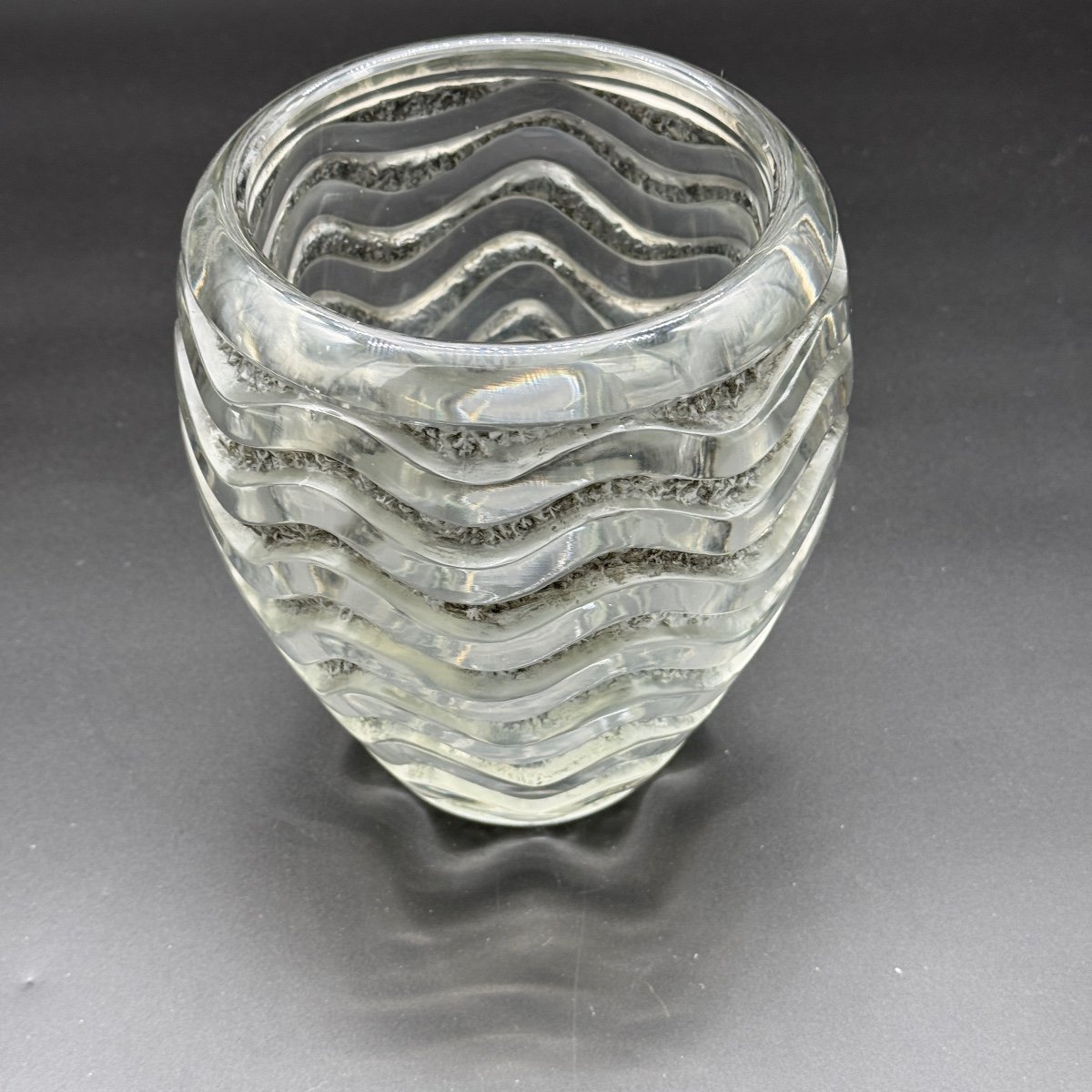 A Meanders Vase By R.lalique -photo-2