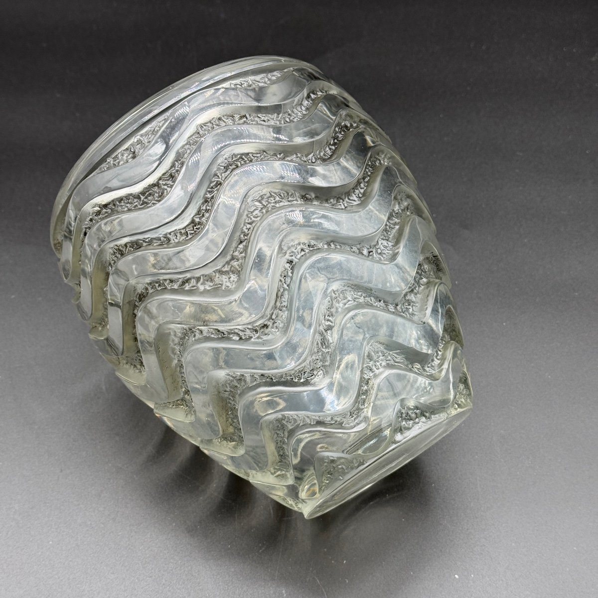 A Meanders Vase By R.lalique -photo-1