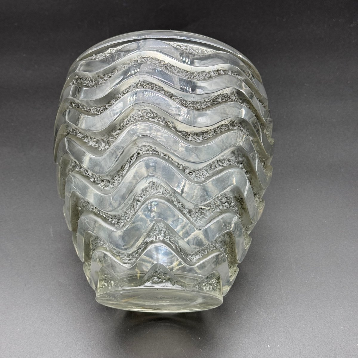 A Meanders Vase By R.lalique -photo-2