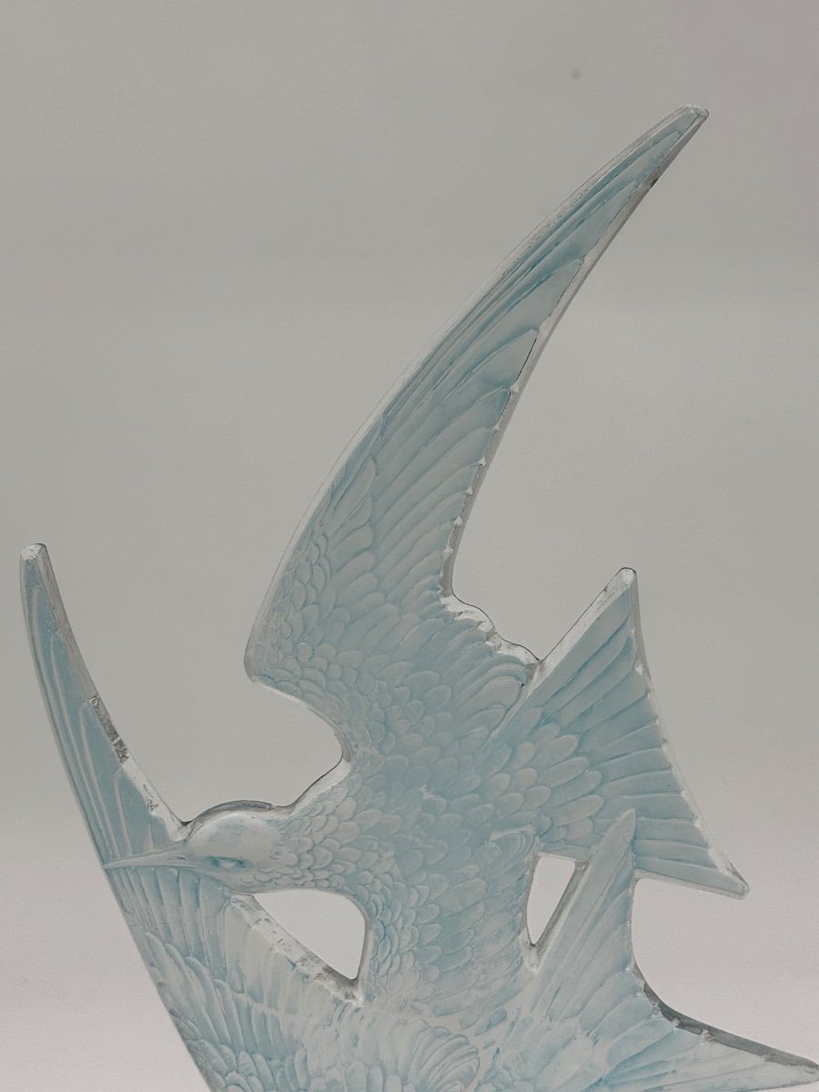 A Swallows Decorative Motif By R.lalique-photo-6