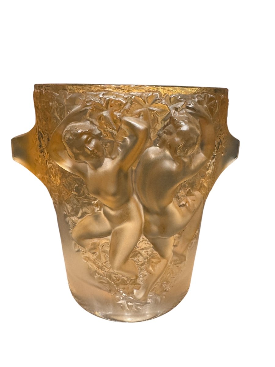 Un Seau à Champagne Ganymède De R.lalique-photo-2