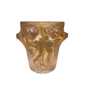 A Ganymede Champagne Bucket By R.lalique