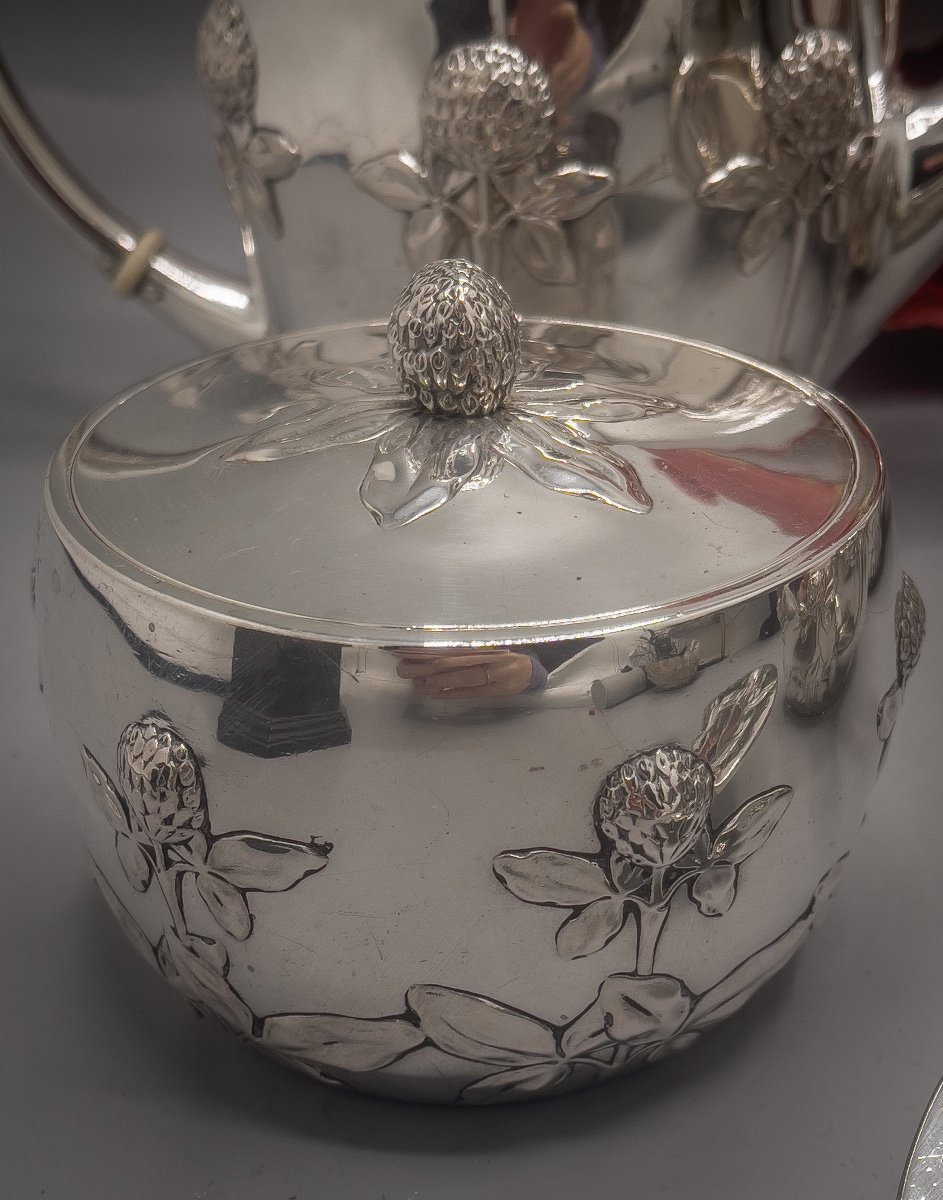 Art Nouveau Silver Service 800/1000-photo-2