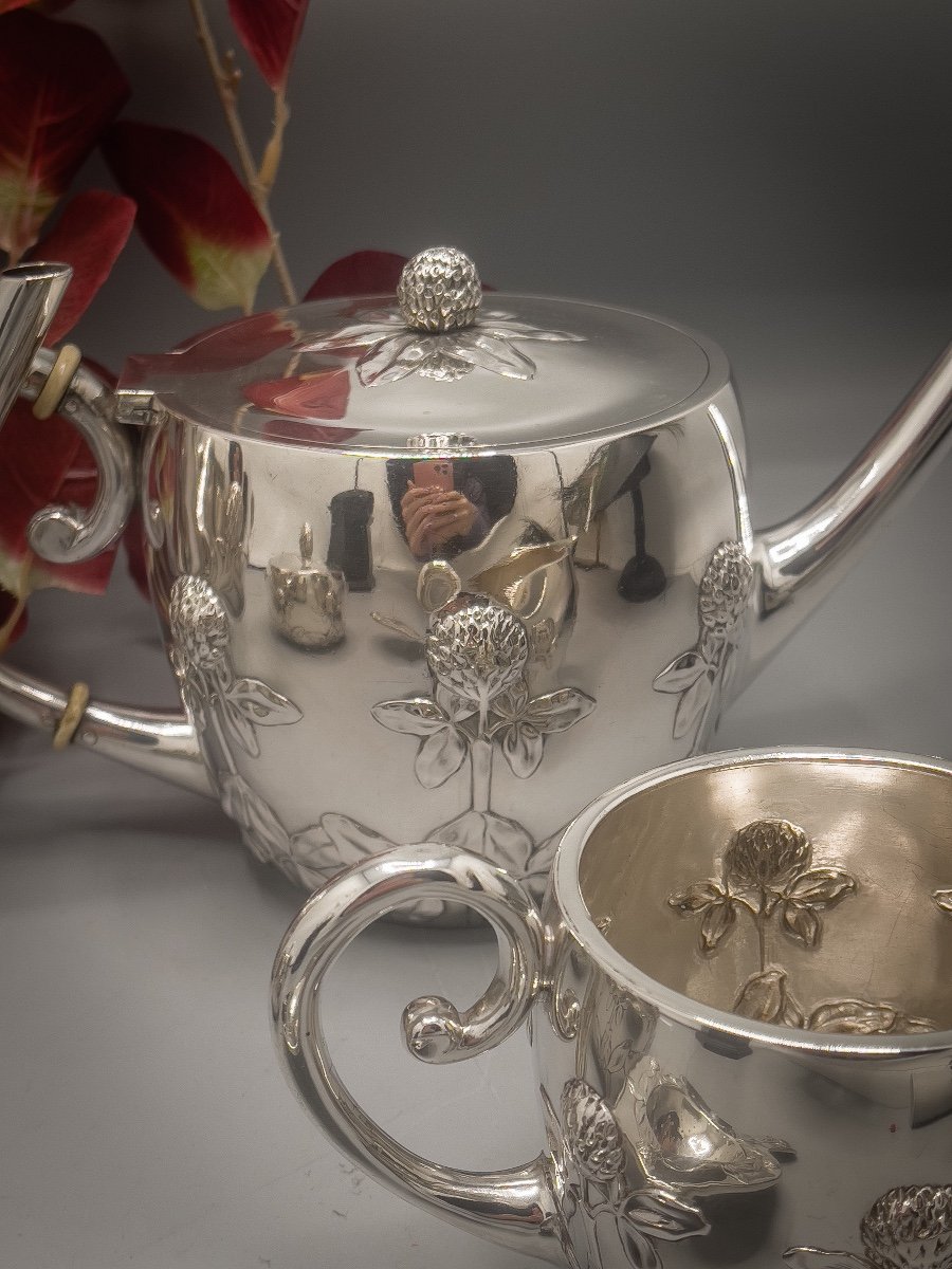 Art Nouveau Silver Service 800/1000-photo-3