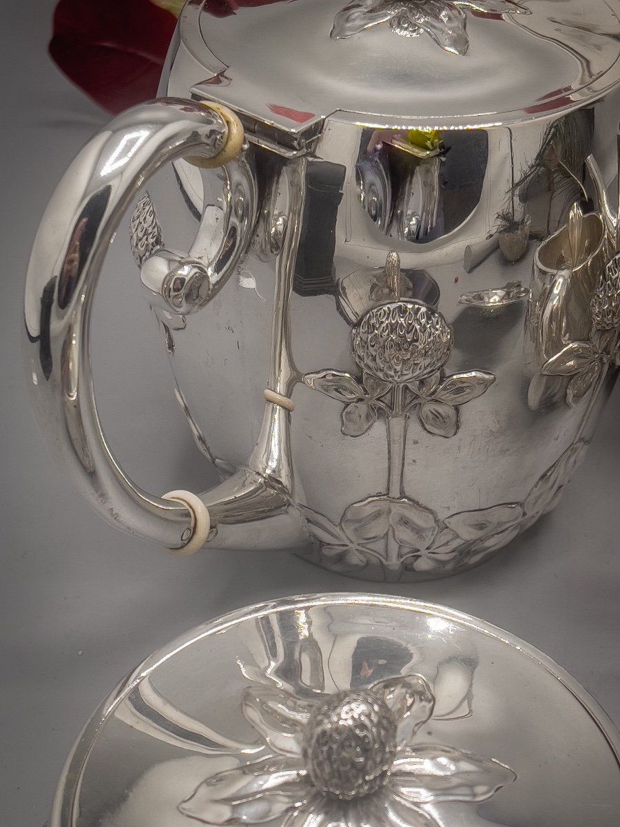 Art Nouveau Silver Service 800/1000-photo-3