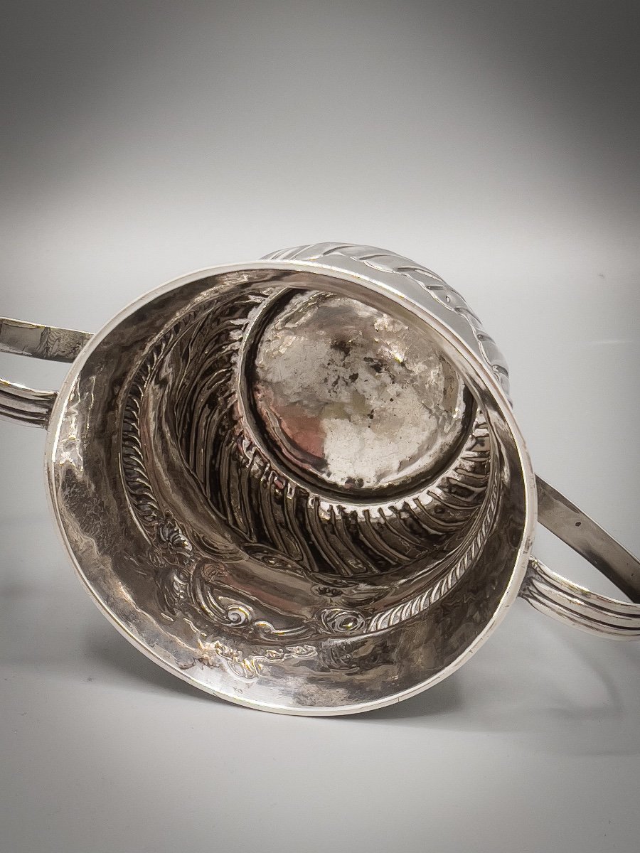 Porringer London 1742 John Barbe-photo-6