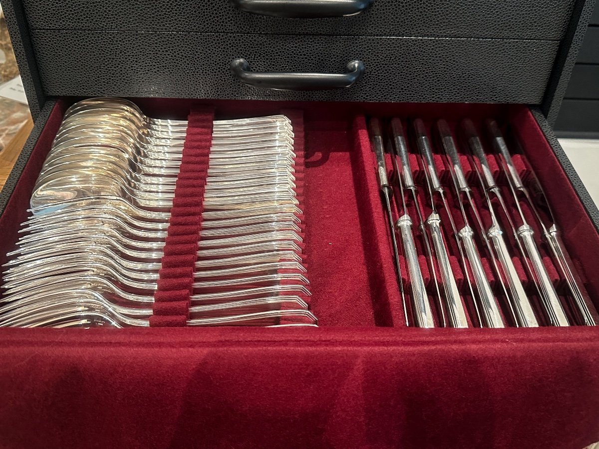Cutlery Set Christofle America-photo-7