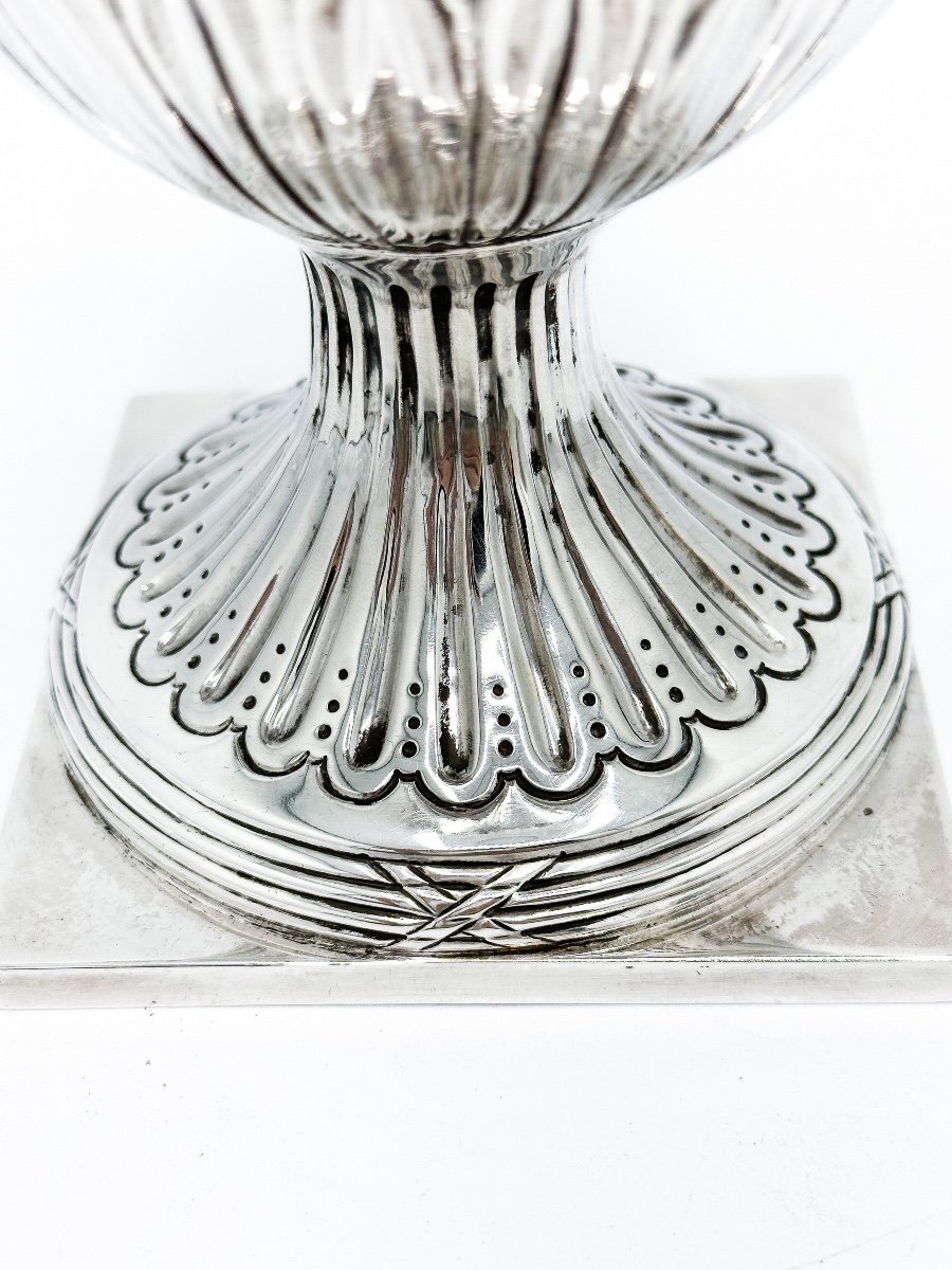 English Silver Jug, 1771 Georges III-photo-4