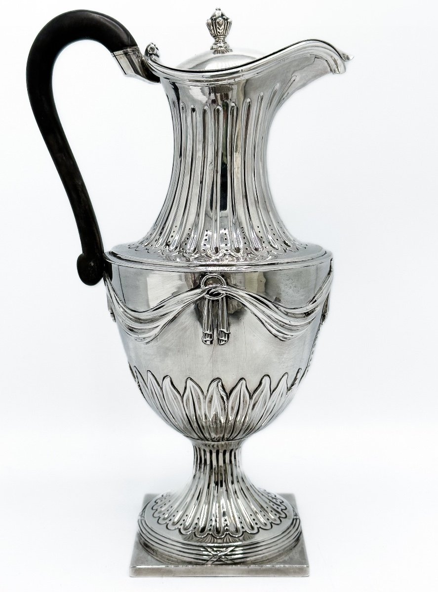 English Silver Jug, 1771 Georges III