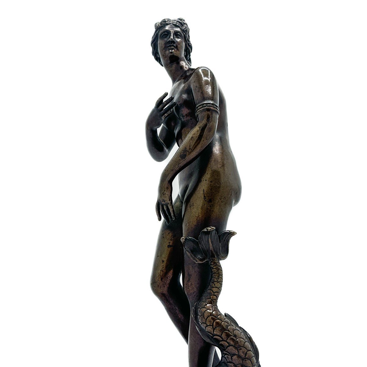 “ Grand Tour”  Bronze “venus “  Bronze Italien 19 Eme Vers 1860.-photo-4