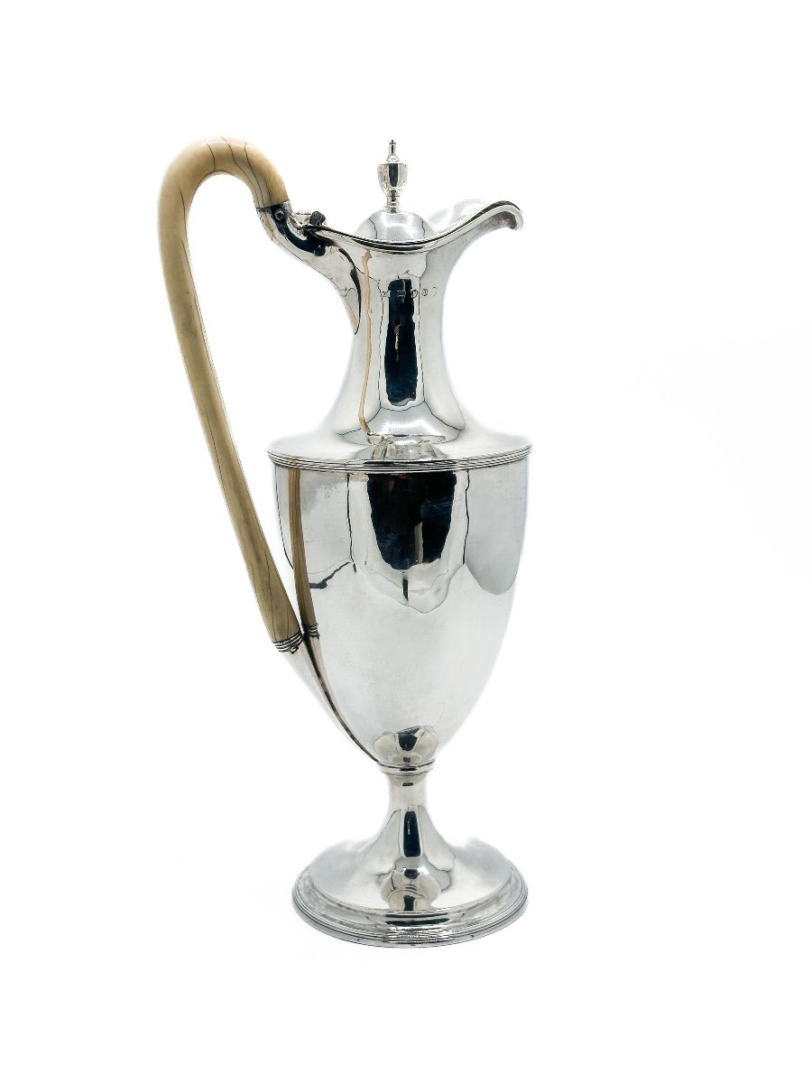  Elegant 18th Century Solid Silver Jug