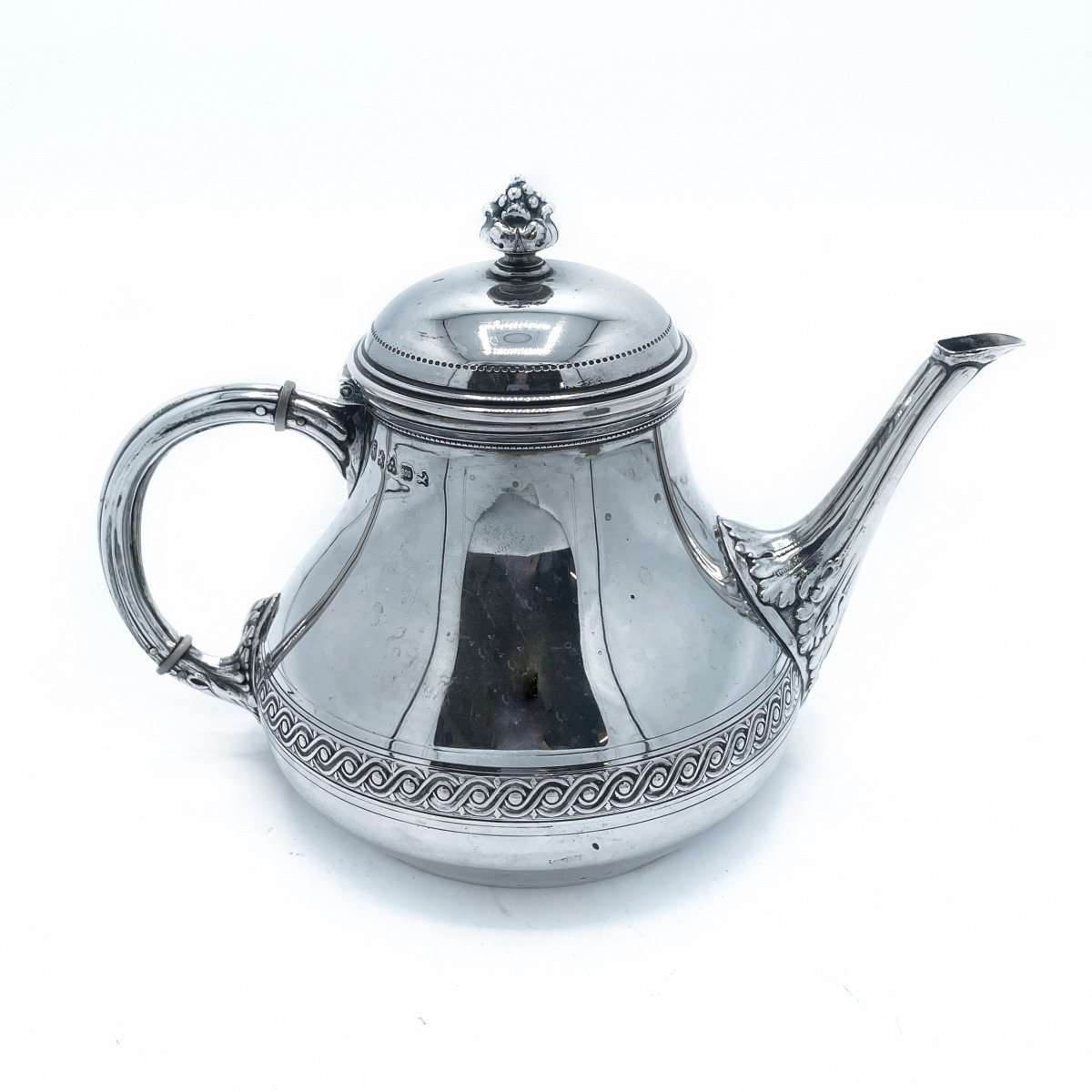 Sterling Silver Teapot By Philippe Wolfers