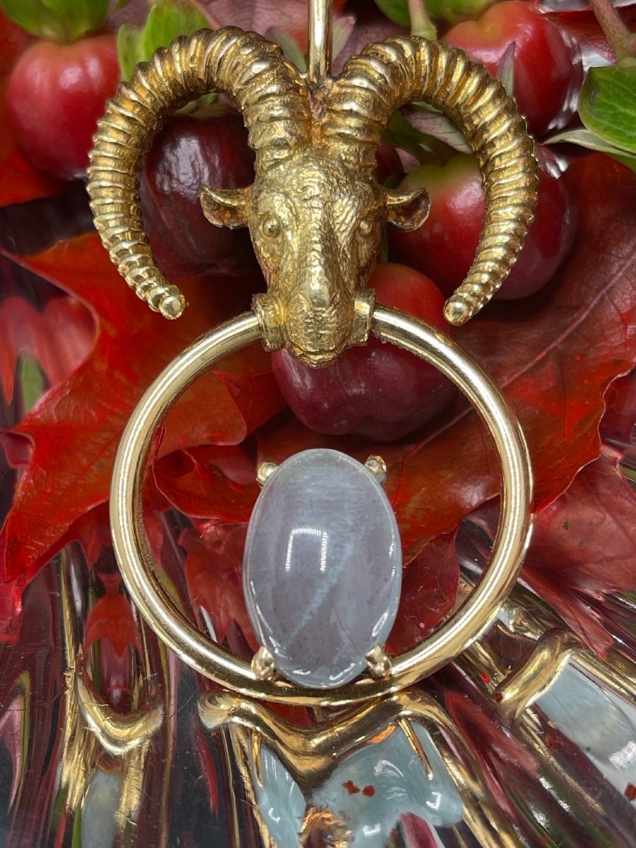 Large Ibex Pendant-photo-1