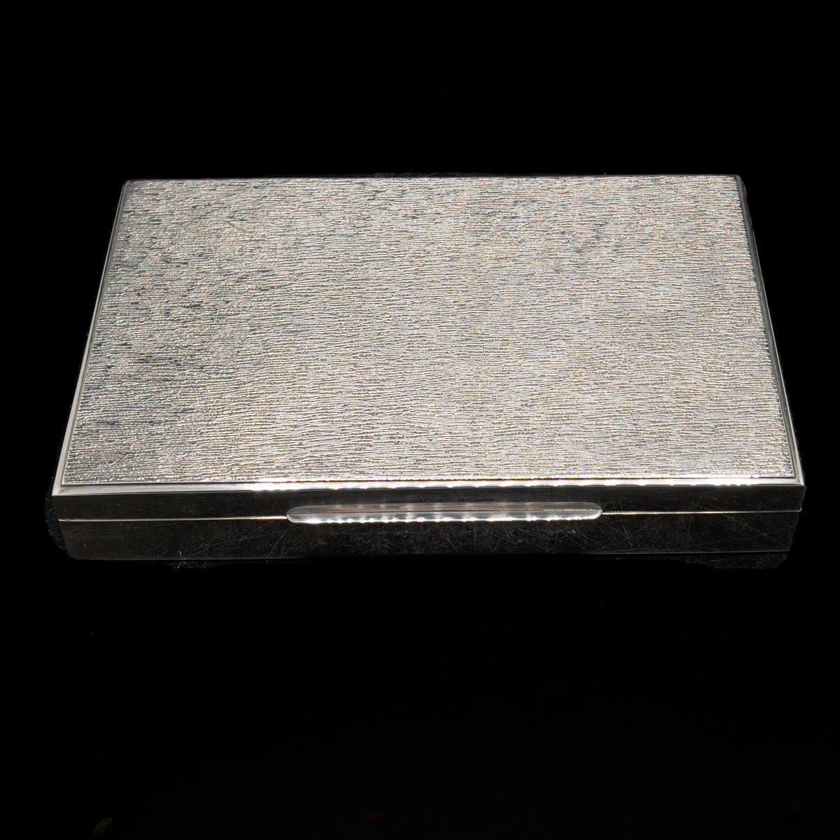 Coffret à Cigares En Argent Massif 925/1000