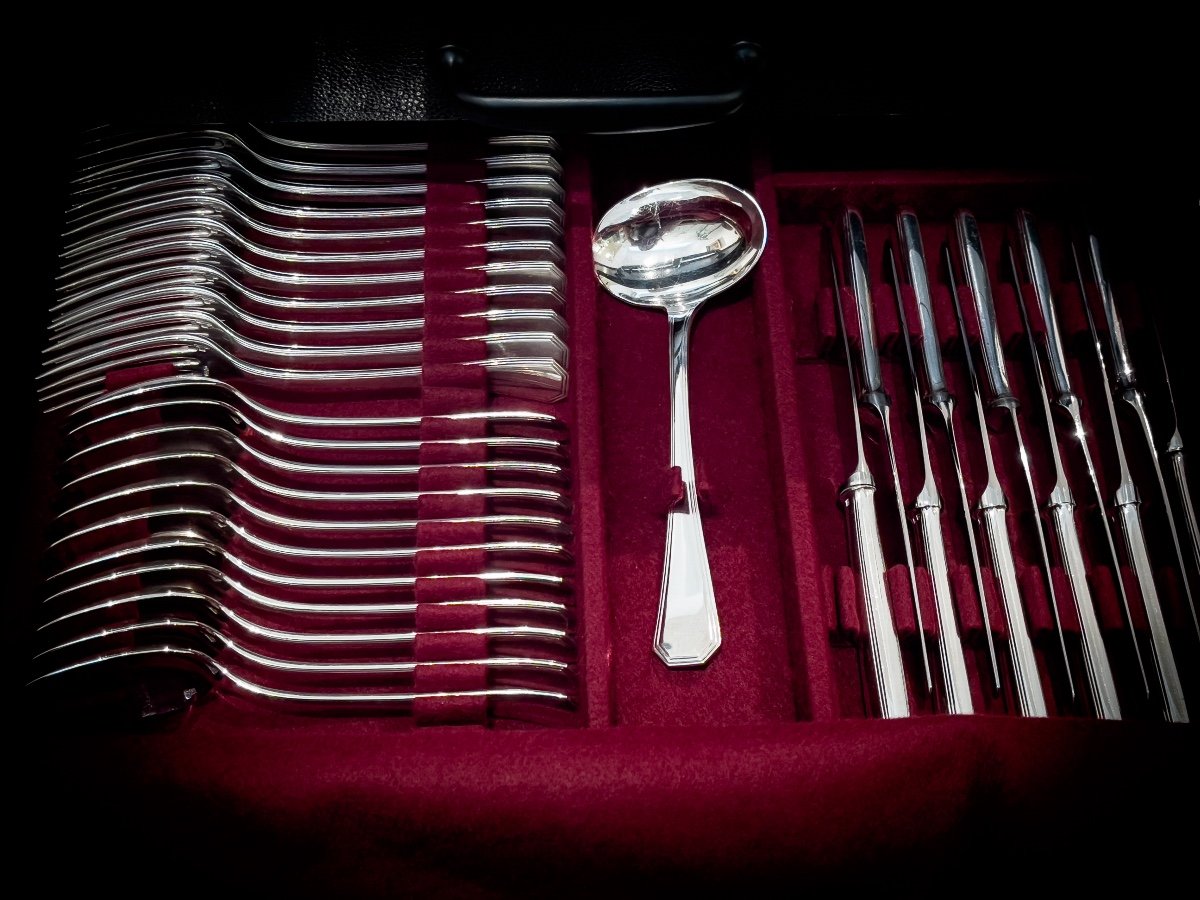 Cutlery Set Christofle Model “america”-photo-2