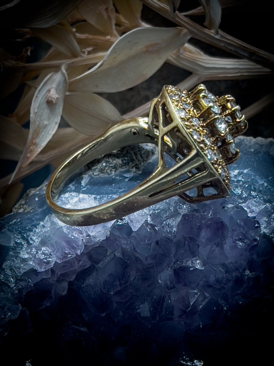 “tourbillon” Ring In Gold, Diamonds-photo-4