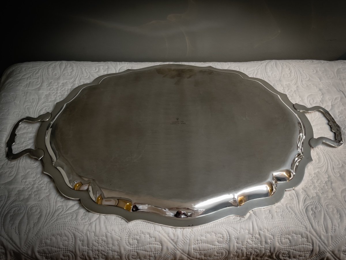Buccellati, Mario / Calegaro Splendid Tray In Sterling Silver-photo-1
