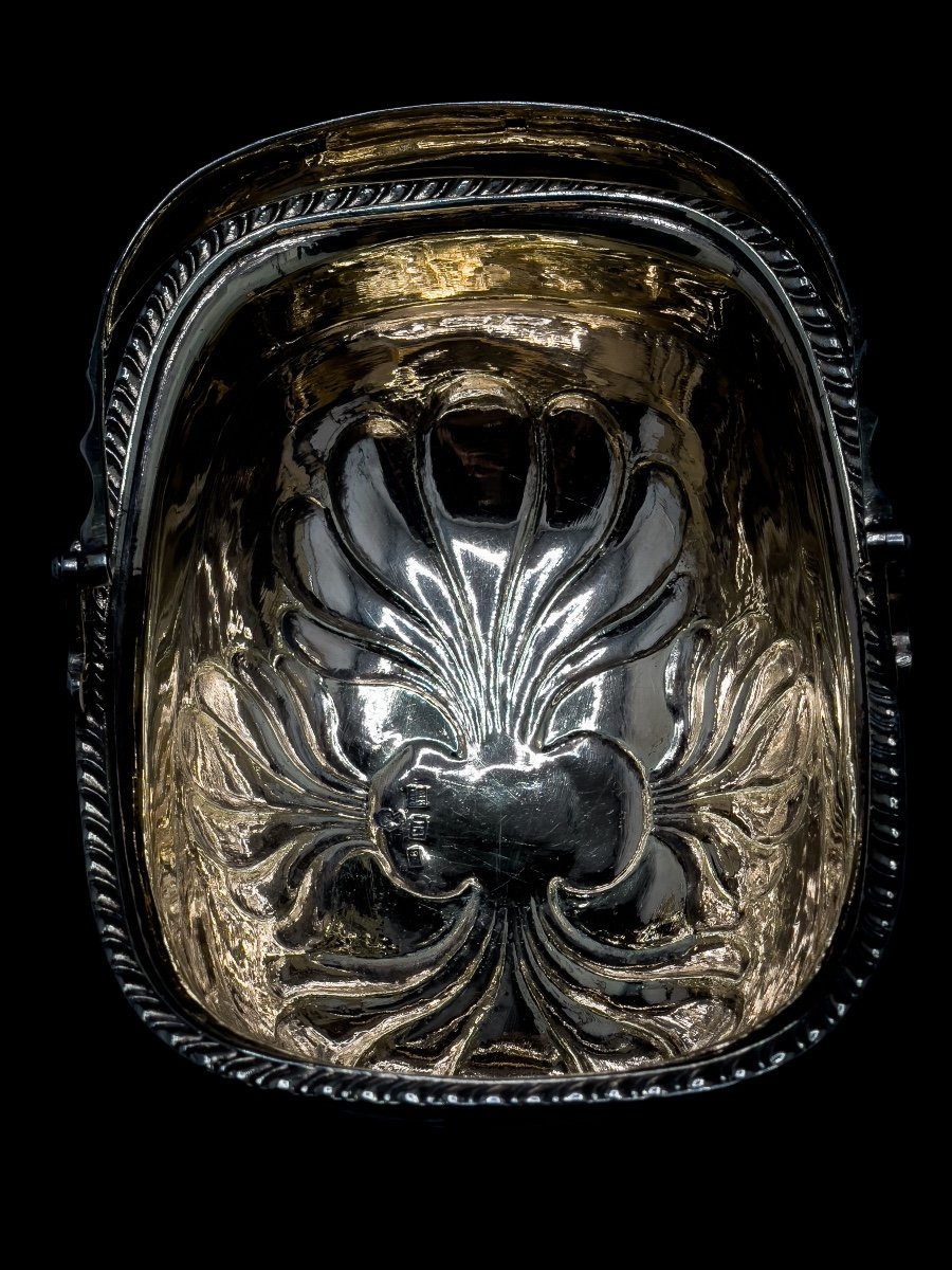 Russian Silver Basket-photo-3