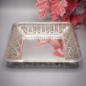 Bread Basket In Sterling Silver 800/1000