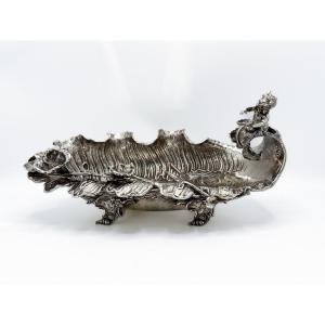 Centre De Table De Style  Rococo En Argent Massif 800/1000